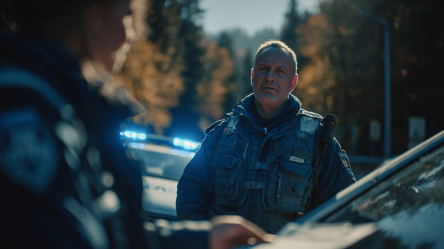 Policijska kontrola dokumenta na putu u Srbiji