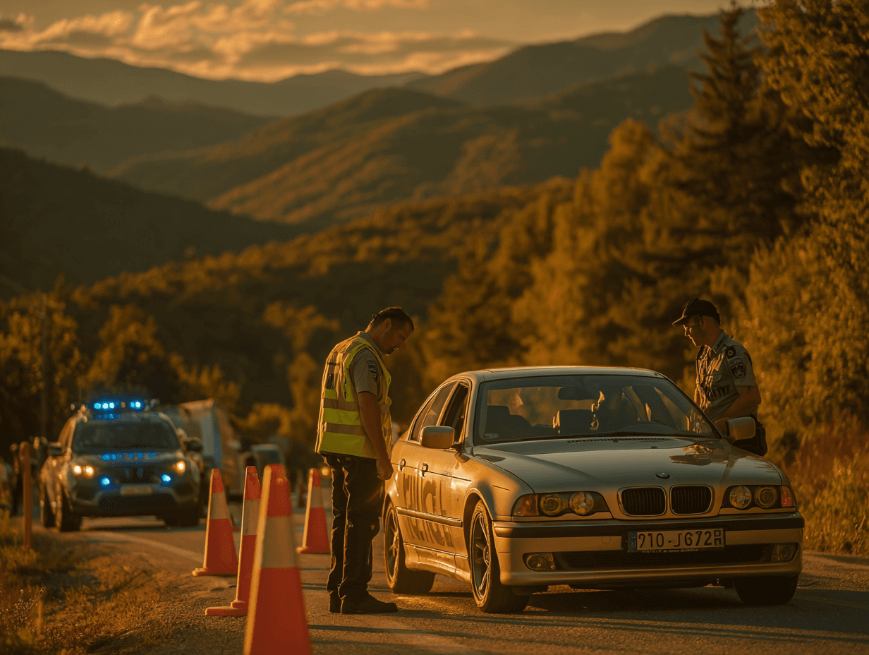 Saobraćajna policija kontroliše vezivanje sigurnosnog pojasa